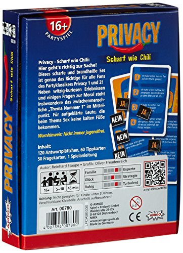 Amigo 00780 – Privacy – Scharf wie Chili, Partyspiel - 2