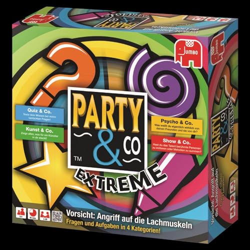 Jumbo Spiele 17864 Party & Co. Extreme Gesellschaftsspiel, Partyspiel, Familienspiel, Ab 14 Jahren - 20