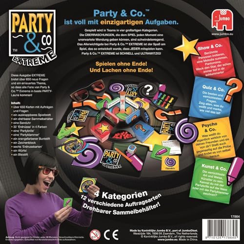 Jumbo Spiele 17864 Party & Co. Extreme Gesellschaftsspiel, Partyspiel, Familienspiel, Ab 14 Jahren - 22