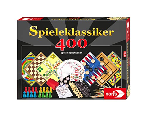 Noris 606111688 Spieleklassiker mit 400 Spielmöglichkeiten - 6