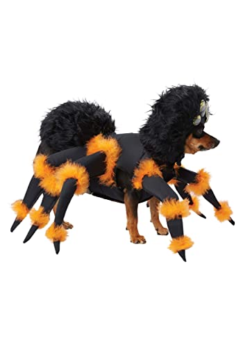 California Costumes Hundekostüm, Spinnen-Welpe, Schwarz/Orange, Größe XS - 5