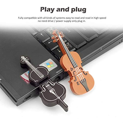 LEIZHAN 5 * 16GB USB Stick High Speed Silikon Musikinstrument Cartoon 2.0 Flash-Memory Stick Pen Drive Laptop Computer PC Windows - 5