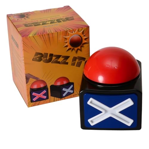 trendaffe Abgelehnt Buzzer Scherzartikel mit Licht und Sound – X-Buzzer Spaßartikel Gadget X Buzzer - 4