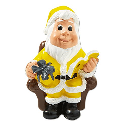 Borussia Dortmund BVB Nikolaus 2er-Set Dekoration, schwarzgelb, one Size - 2