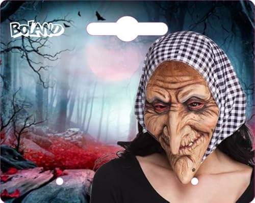 Boland Hexenmaske mit Kopftuch - 4
