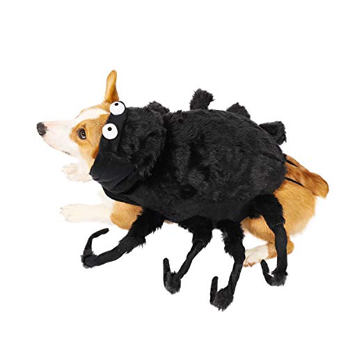 Spooktacular Creations Halloween Tarantel Spinne Kostüm für Haustier (Größe M) Spinne Halloween Haustier Cosplay Kostüm Hund Katze Kostüm Bekleidung Zubehör - 6