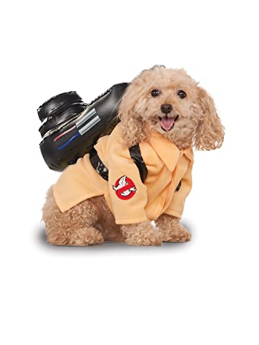 Rubie’s Official Haustier Hundekostüm, Ghostbusters, Orange, Large, Hals zu Schwanz 22″, Brust 23″