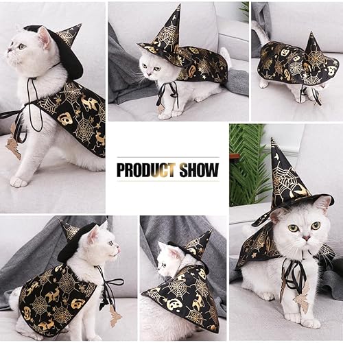 POPETPOP Halloween Kap mit Zaubererhut - 9