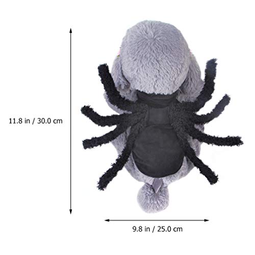 Balacoo Halloween Spinne Hundekostüm Tarantel Hundekostüm Halloween Cosplay Kostüme für Hundekatze Halloween Kostüm Halloween Hundekostüme Spinne Halloween Dekorationen Halloween Kostüme - 8