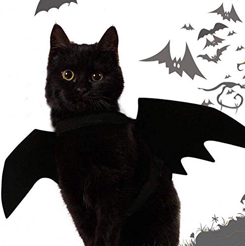 WAWJ Store PET Halloween Kostüme Flügel Cat Dog Bat Kostüm für Halloween Christmas