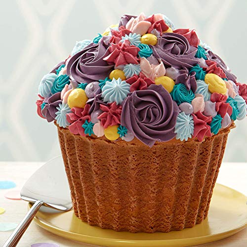 WENTS Große Cupcake Backform Extra XXL Muffinform Giant Cupcakes Silikon Form für Torten, Muffins und Deko - 3