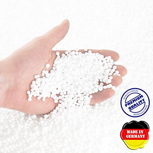 Lumaland Flexi Comfort Sitzsack Premium Bean Bag Sitzkissen Big 155 x 100 cm Hellgrau - 9