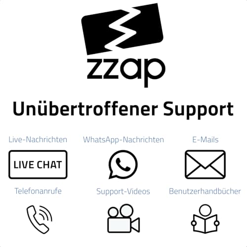 ZZap CS40 – Automatischer EURO Münzzähler & -sortierer – Geldzählmaschine Münzzählautomat Geldzähler - 8