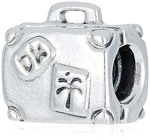 Pandora Damen Moments Abenteuer-Koffer Charm Sterling Silber 790362