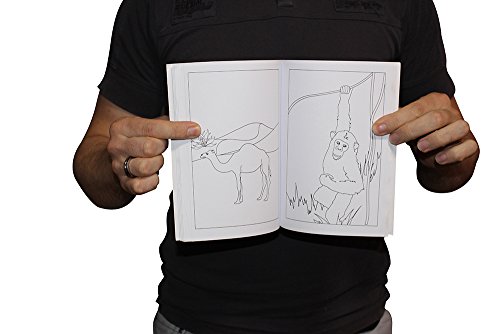 ProTriXX Magic Coloring Book – Das Zauber-Malbuch das Sich selbst ausmalt | Zauberbuch inkl. deutschsprachiger Anleitung | Zaubertricks für Entertainer | Zauberartikel, Zaubern Lernen, Zauber-Trick - 3